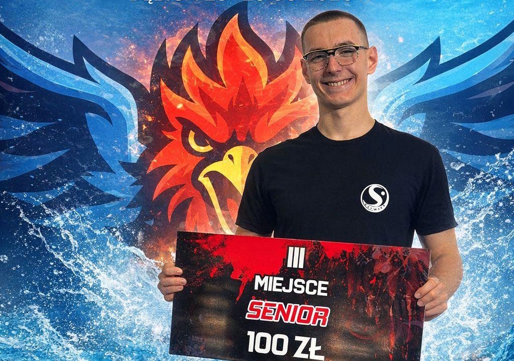 Pływak z Gliwic na podium ogólnopolskich zawodów