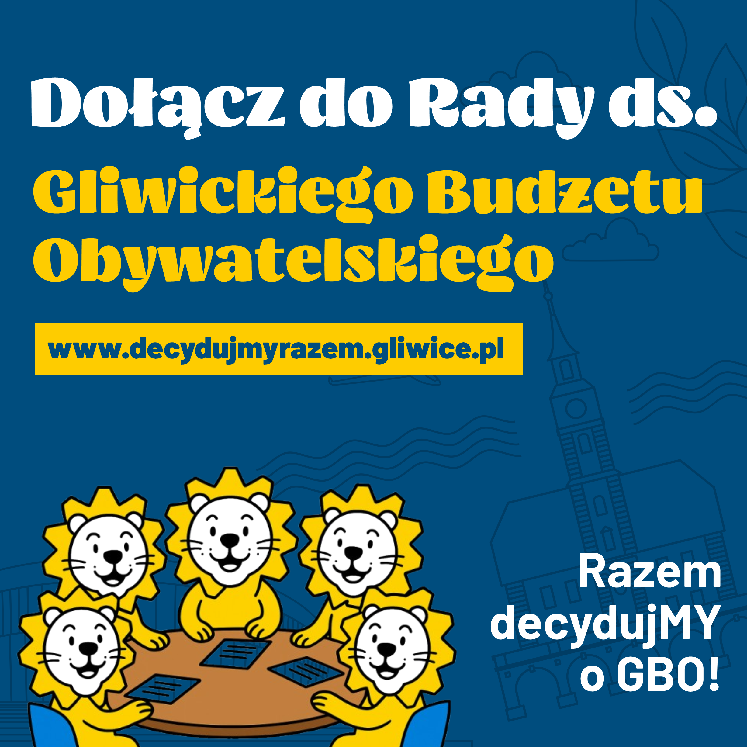 Zostań członkiem Rady ds. Gliwickiego Budżetu Obywatelskiego!