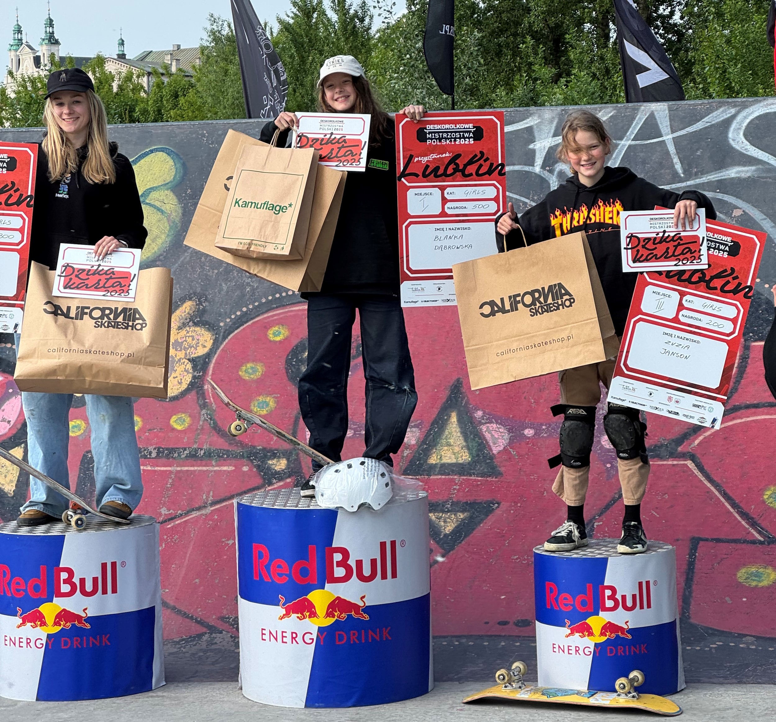 Skaterka z Gliwic dwukrotnie na podium przystanków Pucharu Polski