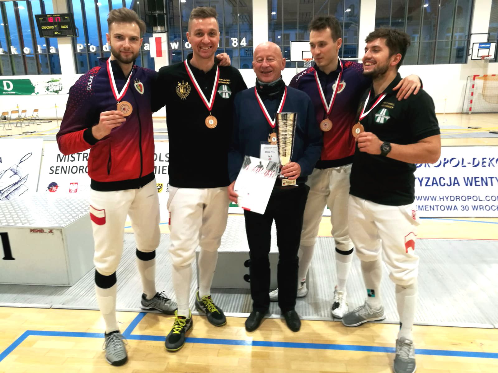 Trzy brązowe medale dla Piasta na Mistrzostwach Polski