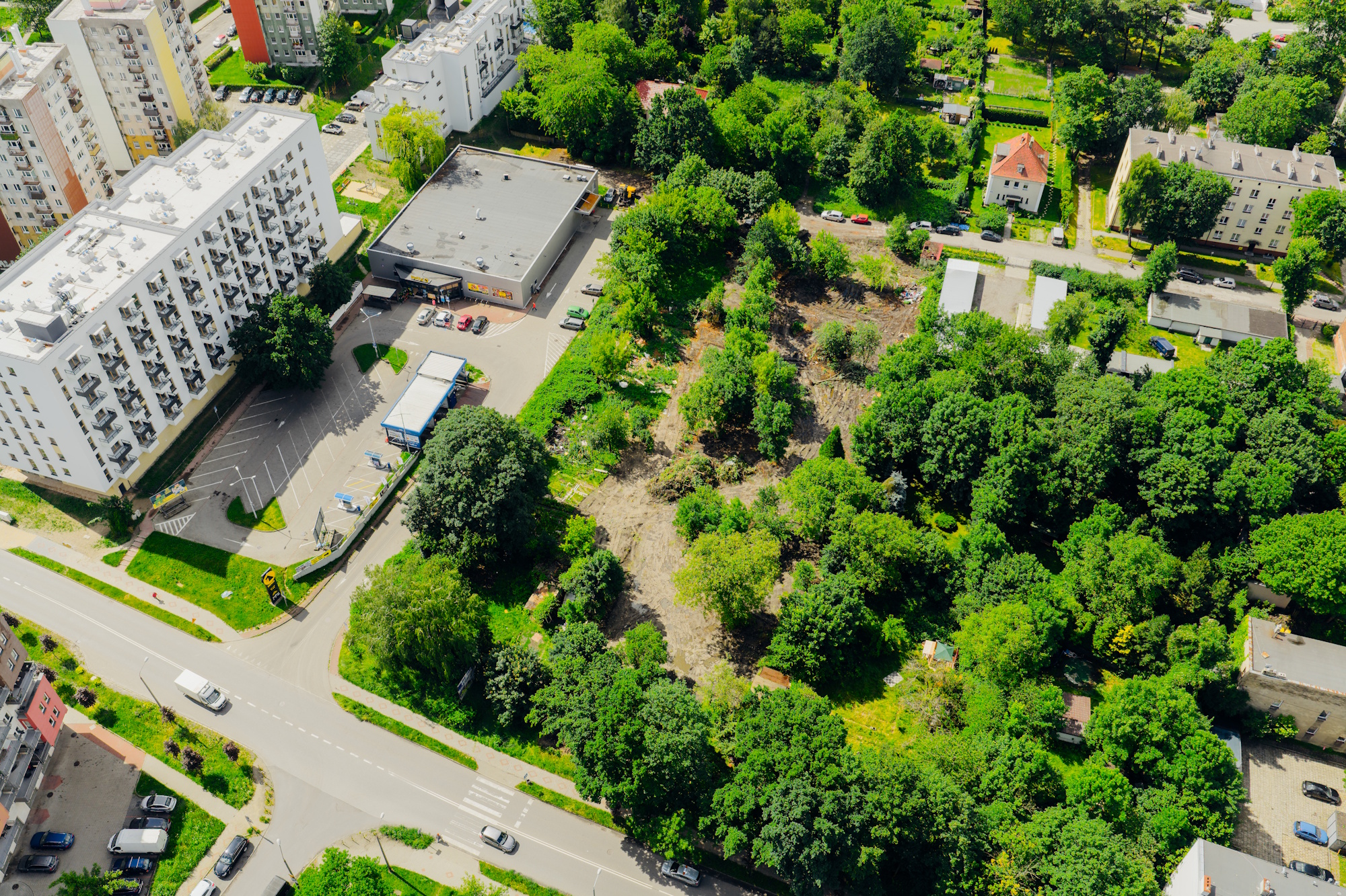 Budowa Parku Południowego ruszyła. Trwają pierwsze prace budowlane