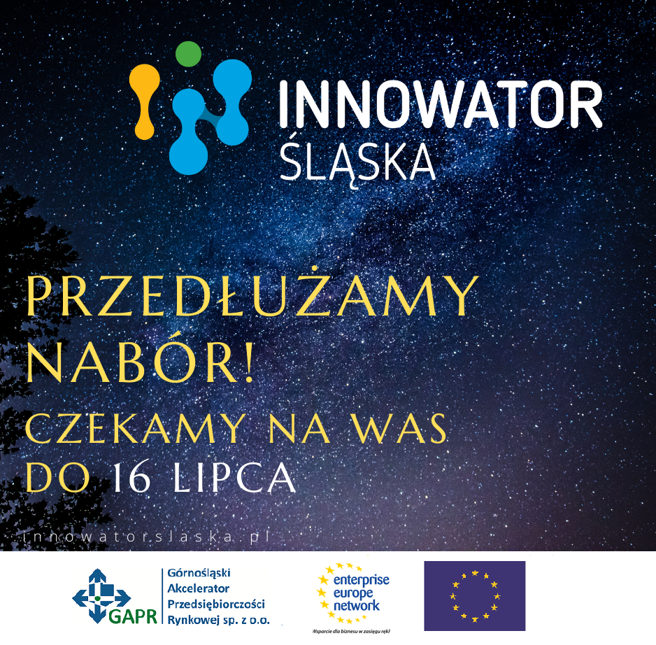 Innowator Śląska 2021 – przedłużono termin przystąpienia do konkursu