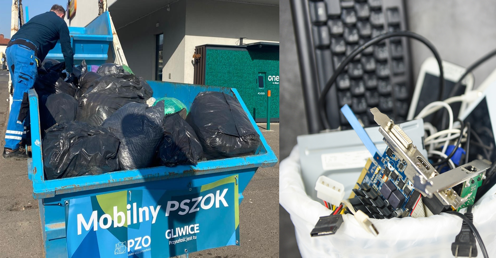 Mobilne zbiórki elektrośmieci i odpadów tekstylnych 12 lipca w kilku dzielnicach