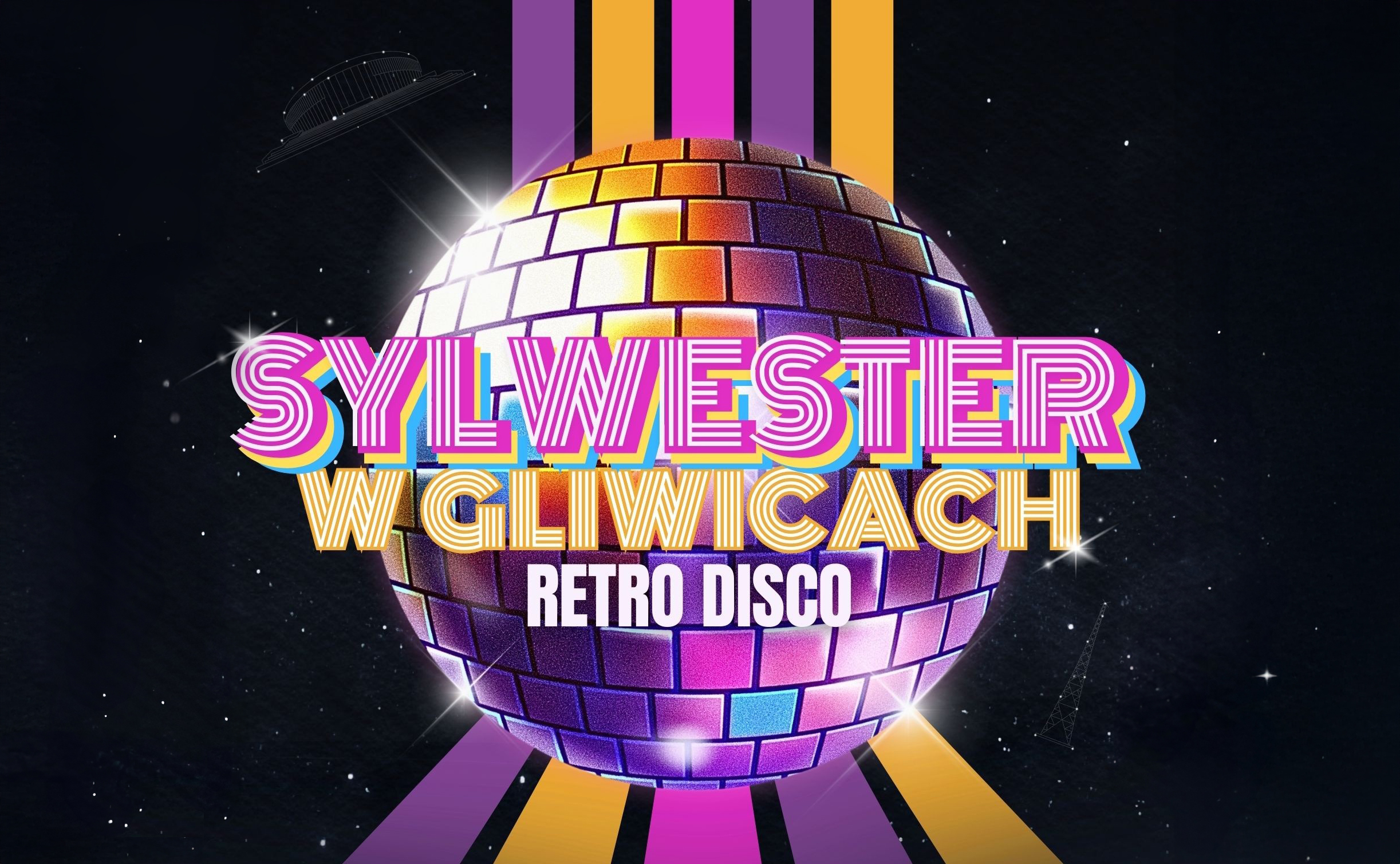 Sylwester w Gliwicach? Mamy komplet! 2,5 tys. osób powita nowy rok w rytmie disco