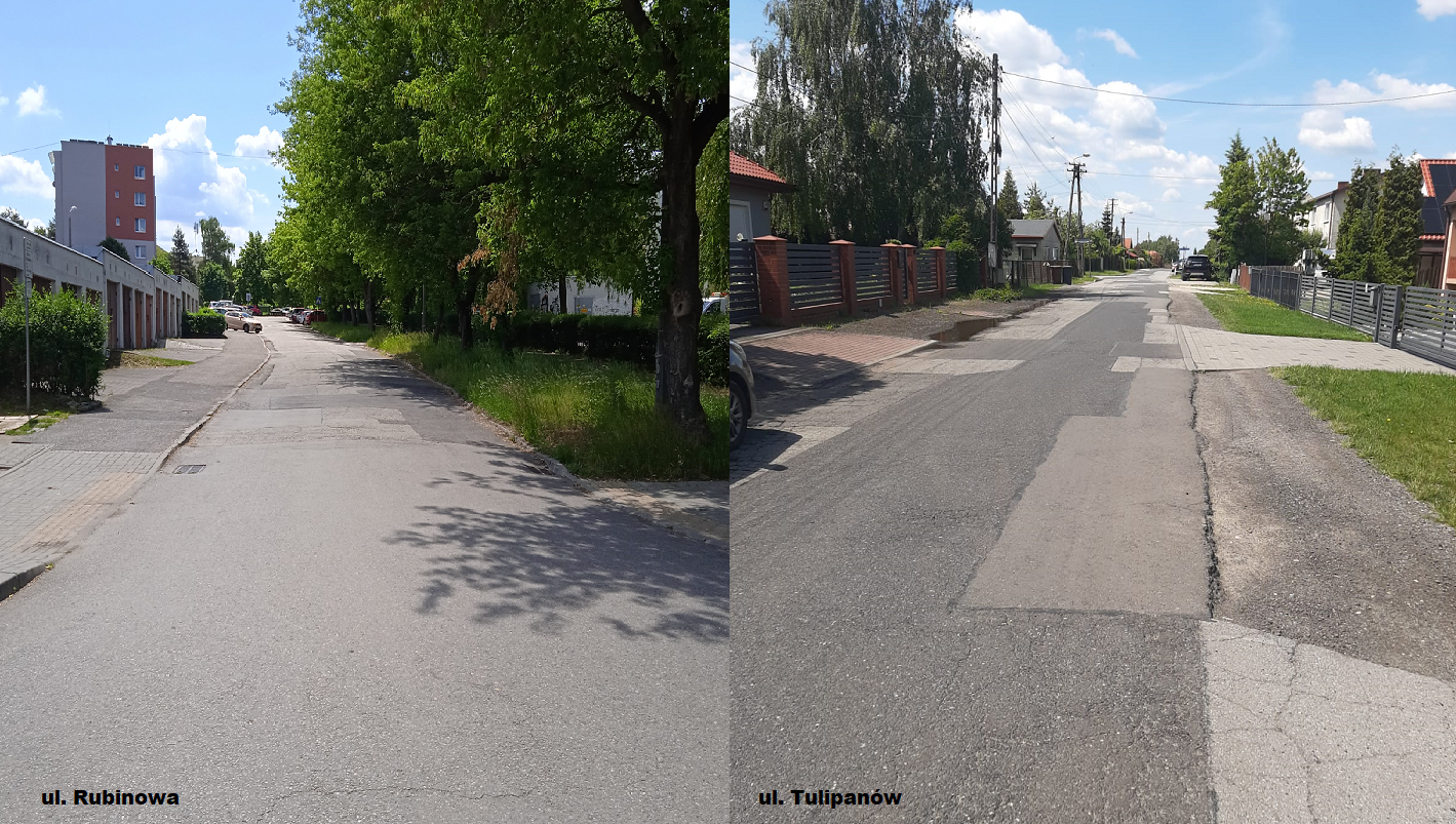Od wtorku remonty ulic Tulipanów i Rubinowej – szykujcie się na zmiany w ruchu