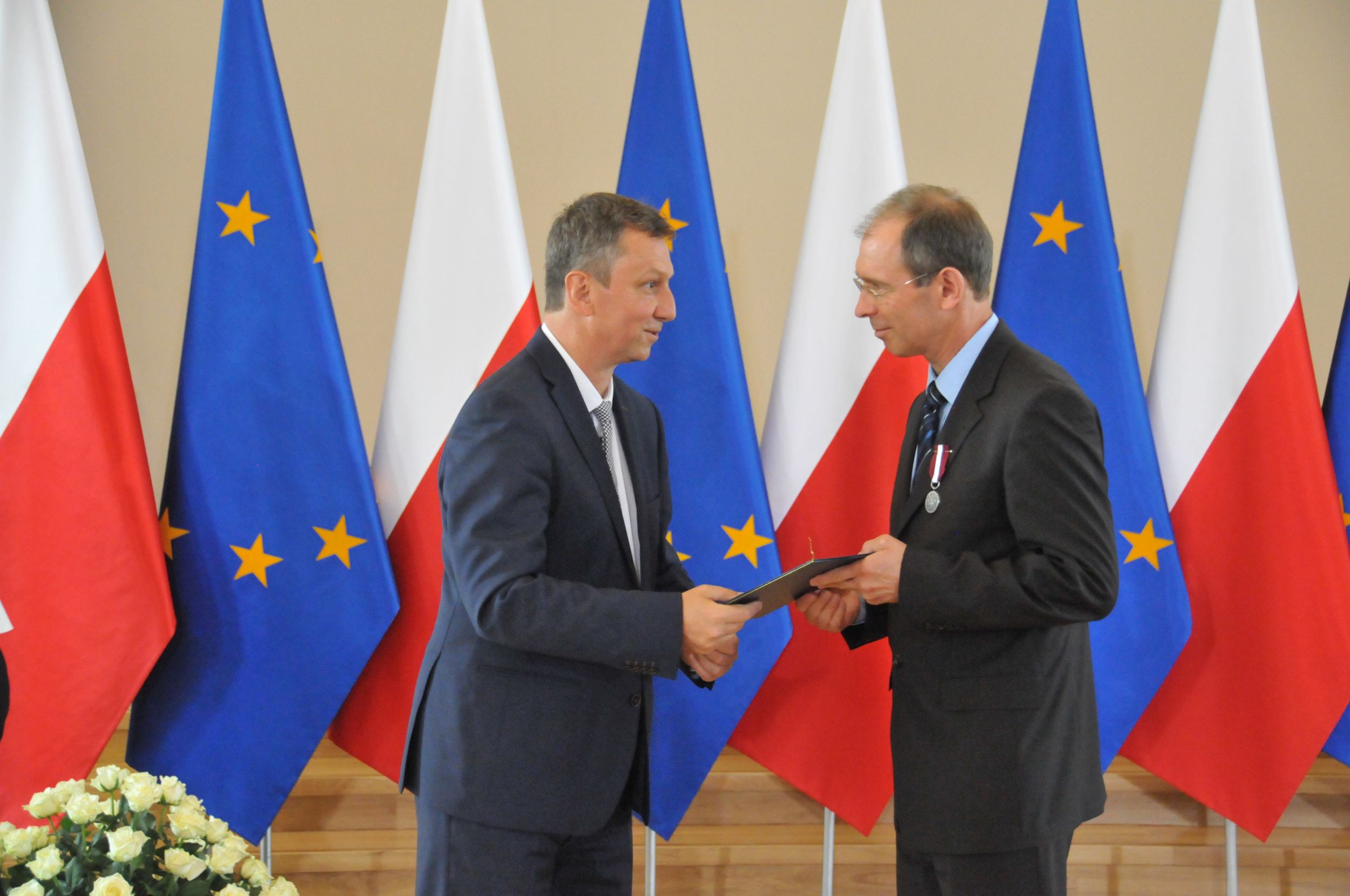 Prezydent Frankiewicz odznaczony przez ministra