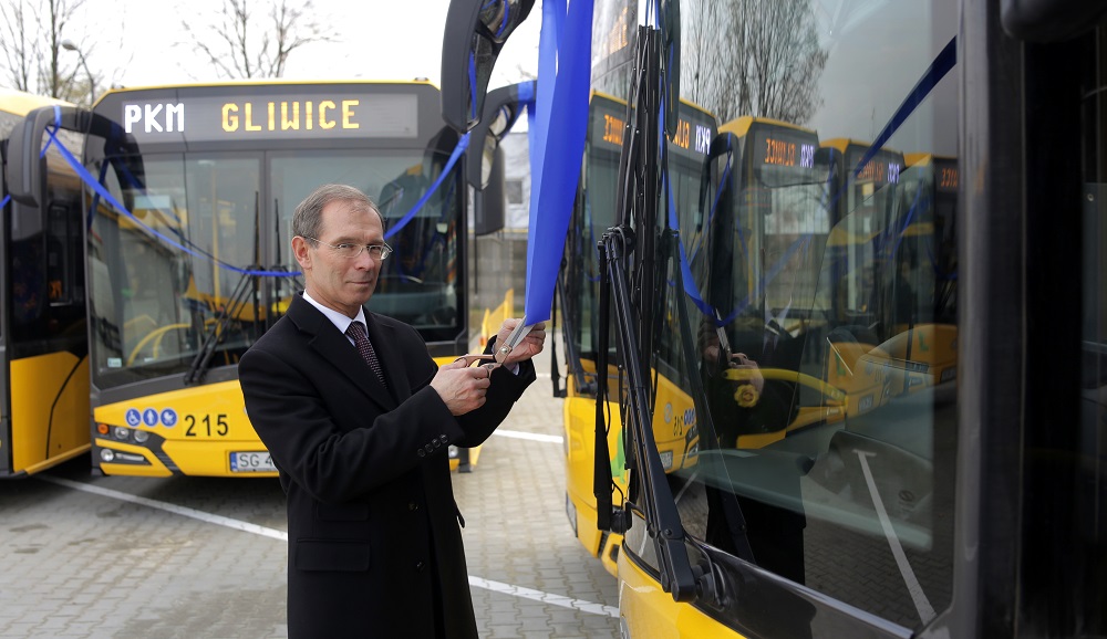 Kolejne nowoczesne autobusy jeżdżą po Gliwicach