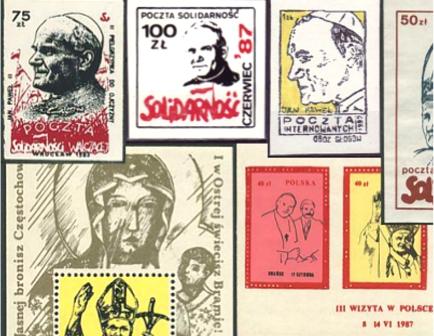 Jan Paweł II na znaczkach