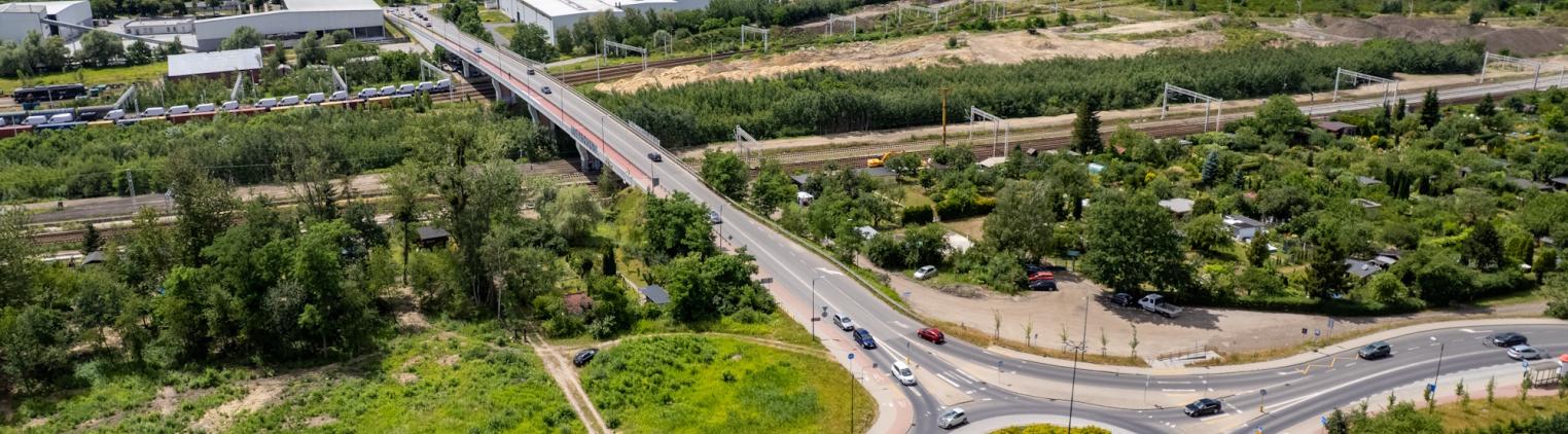 rondo Księżycowe, ujęcie z góry